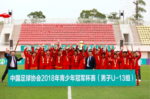 恒大足校u13鲁能,恒大足校u13成唯一全满贯得主