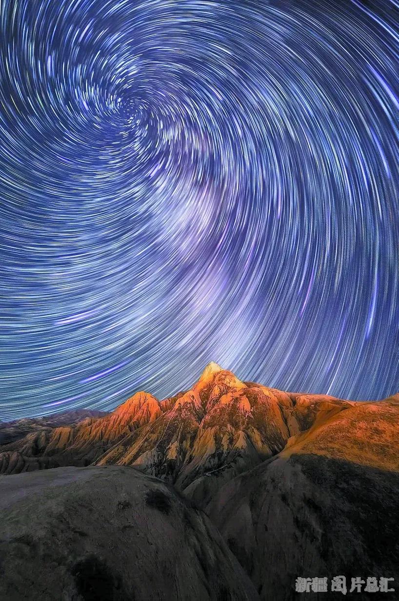 来*疆新**吧!这里的星空能满足你对浪漫的所有幻想……