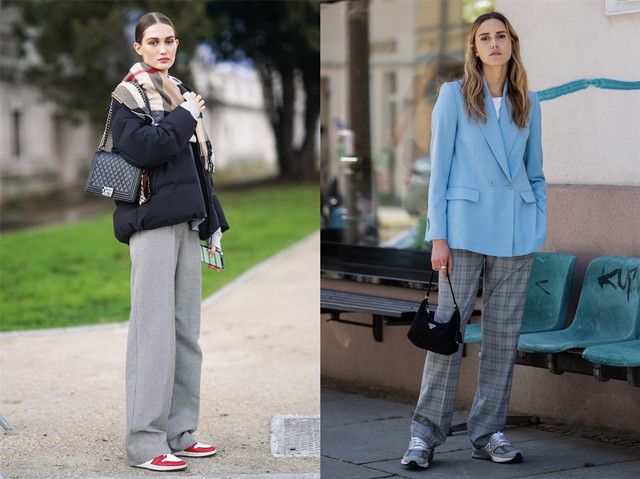 穿黑色的紧身裤大气又时尚,不要老穿紧身裤