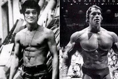 樊少皇和李小龙身材对比,李小龙樊少皇合集