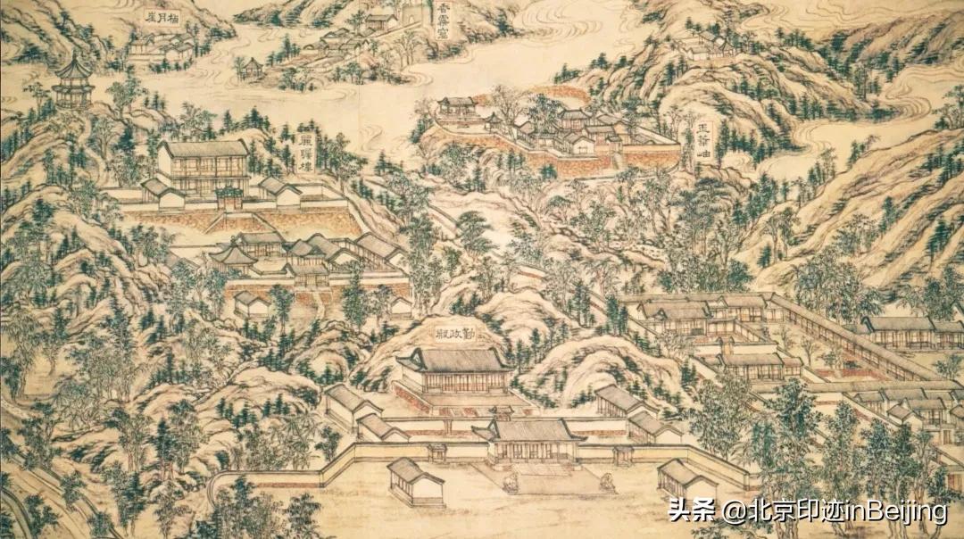 香山静宜园图片大全,香山静宜园二十八景