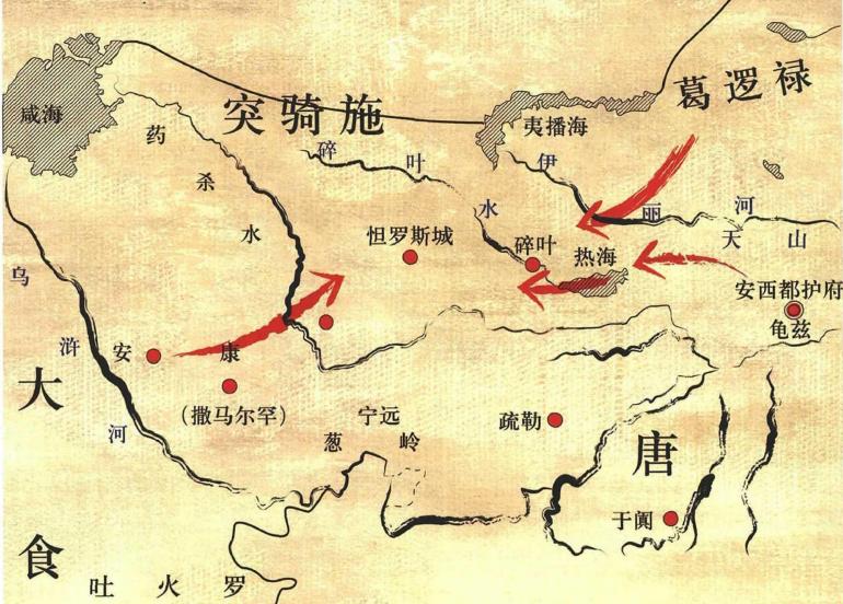 唐朝怛罗斯之战为什么会败,唐朝的怛罗斯之战