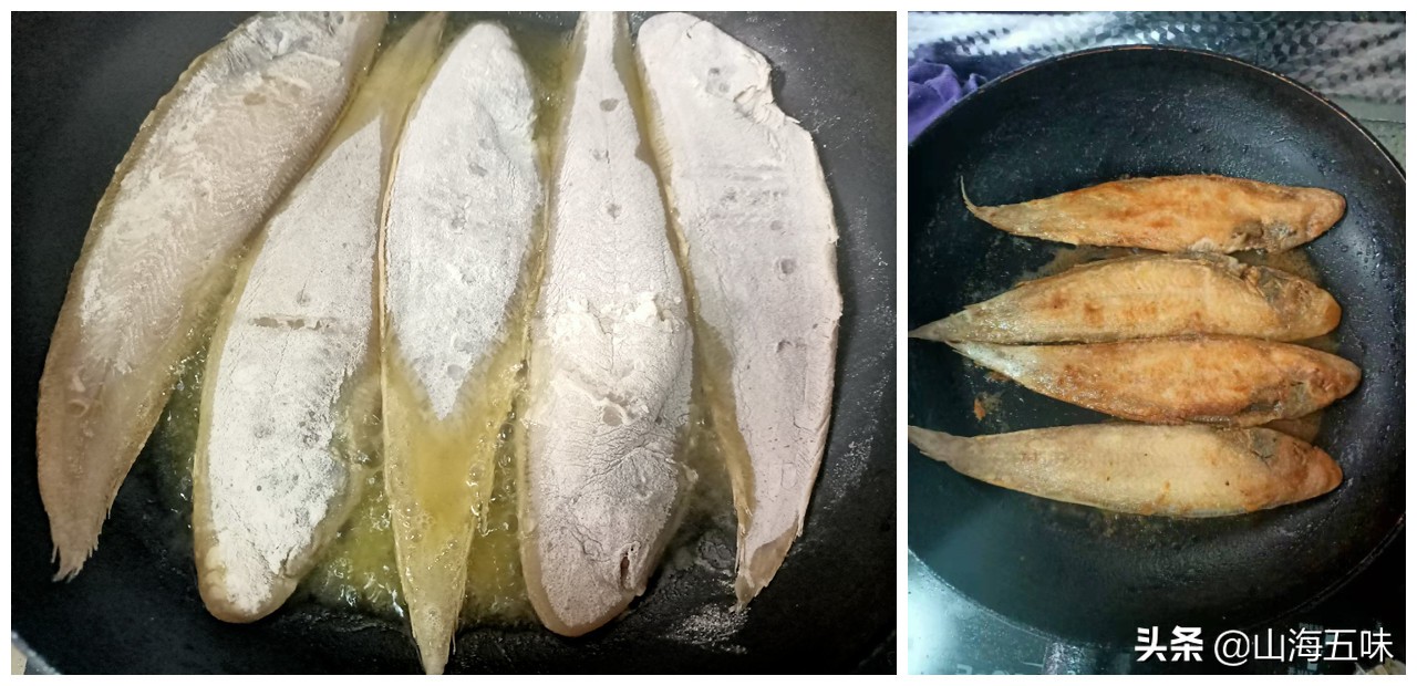 怎么煎海鱼好看,煎海鱼不粘锅不破皮的正确做法