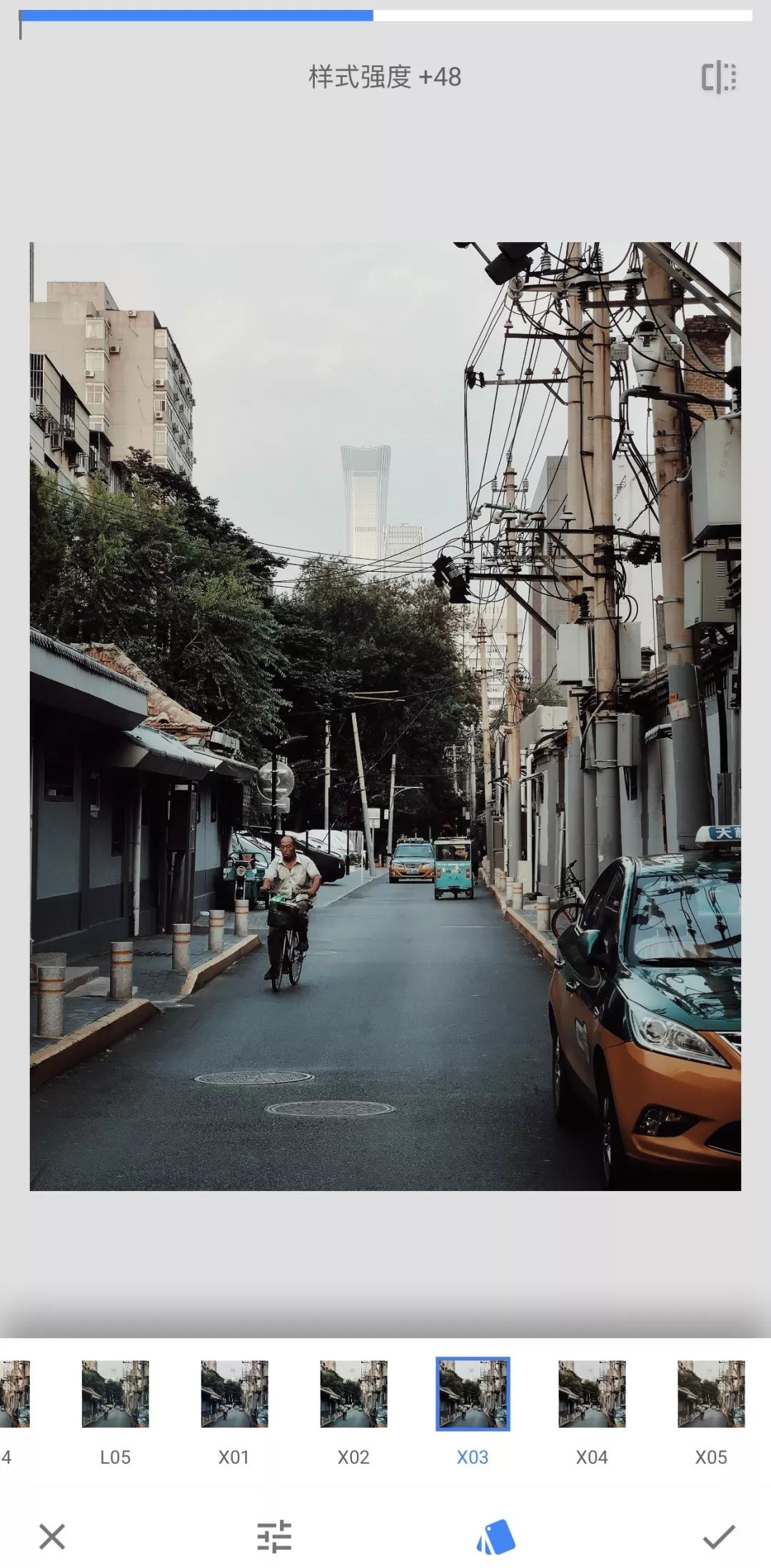 snapseed修图技巧九宫格,snapseed如何把照片修出翠绿风格