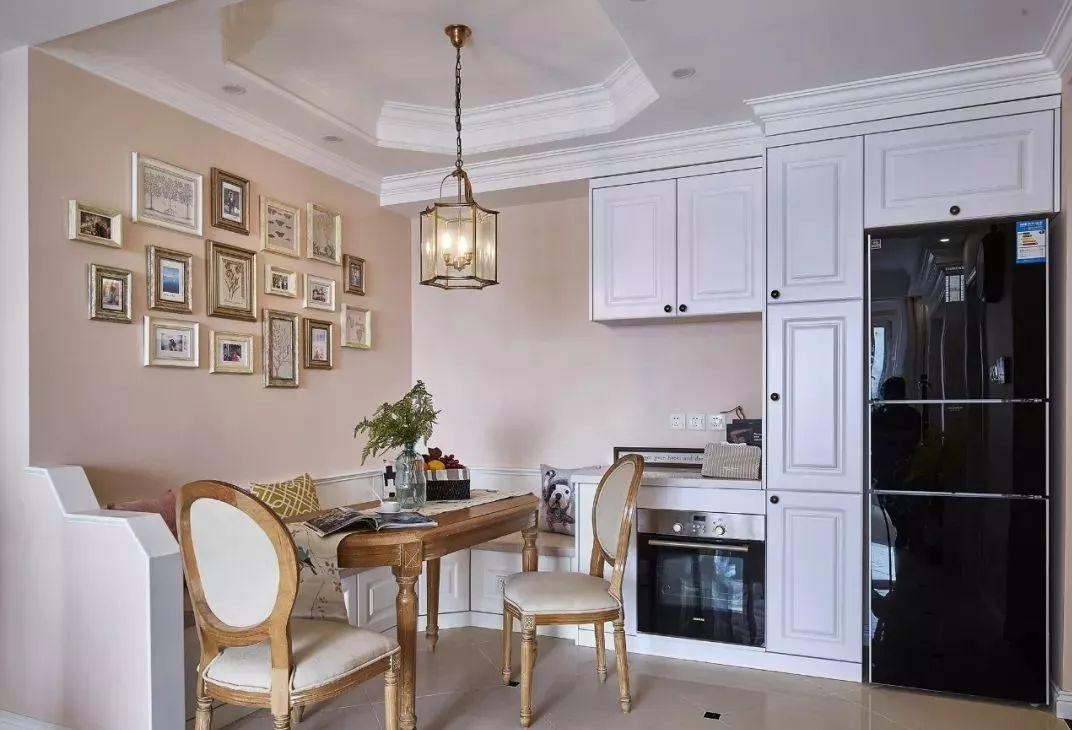 小户型客厅餐厅一体隔断加卡座,小户型餐厅卡座设计尺寸