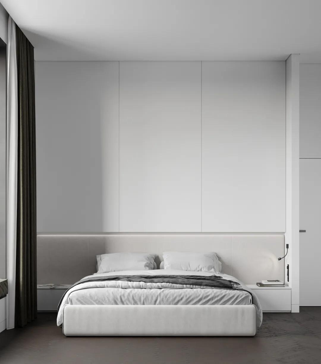 极简极奢设计,102平现代极简风格