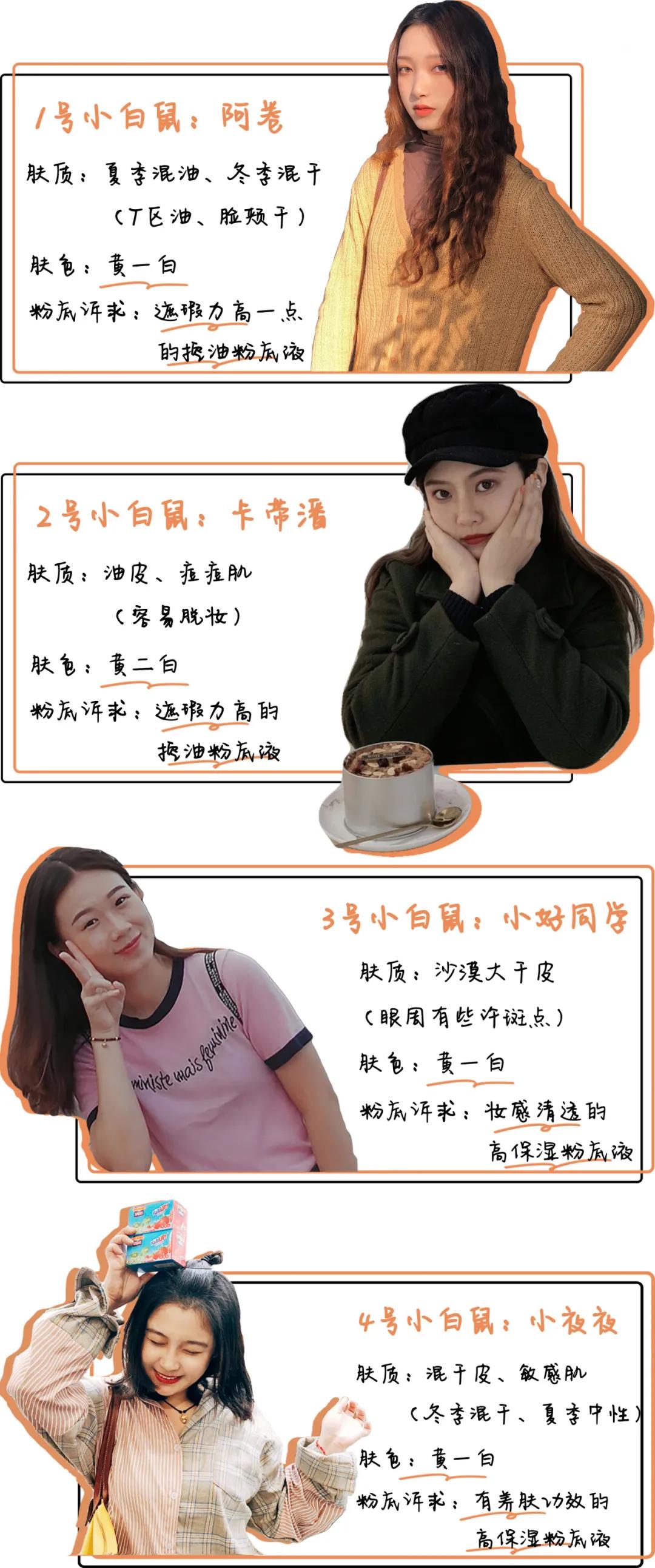 8小时实测11瓶网红粉底液,干皮、油皮、痘痘肌照着买就对了!