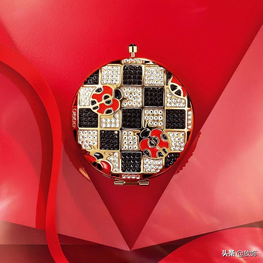 雅诗兰黛幻彩粉饼盒,雅诗兰黛高光粉饼外盒包装