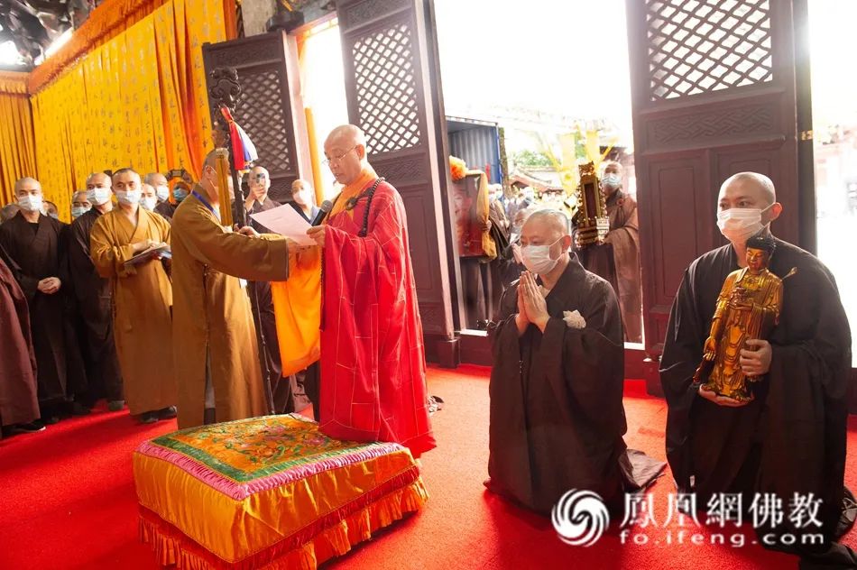 千年古刹送百岁僧,中国佛教协会副会长演觉法师简介