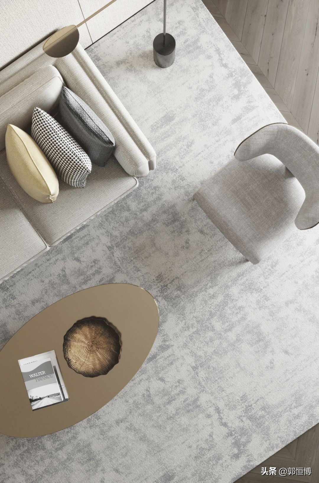 65平米小户型养老房,养老房现代简约