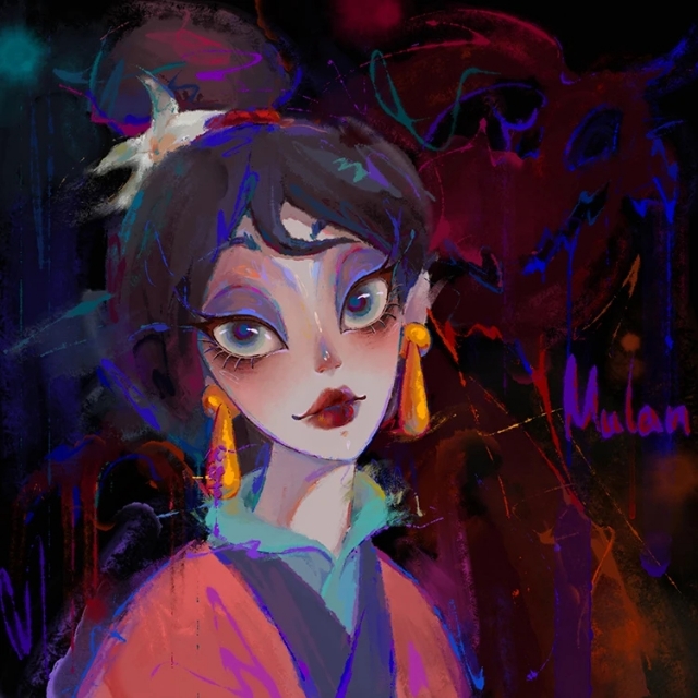 迪士尼头像女高冷霸气,迪士尼动画卡通人物图片