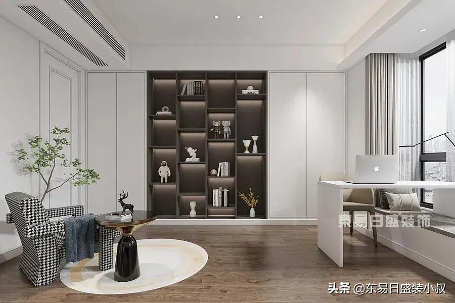 家里一定要有一个书房,家里有个好看的办公室