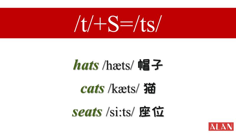 口语公式,口语单词的s和z都是读s吗