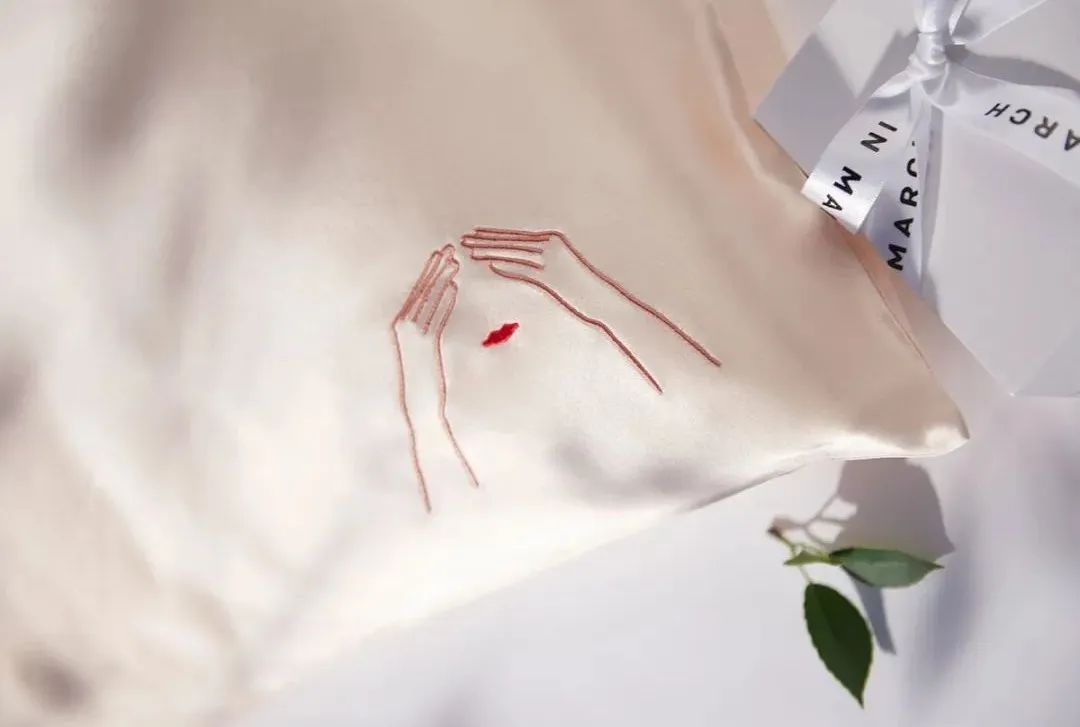 夏季必备真丝枕套,真丝枕套眼罩套盒