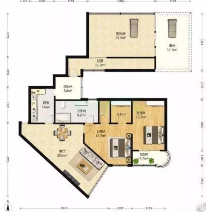 那些震惊人类的10大奇葩户型,为啥会有那么多的奇葩户型