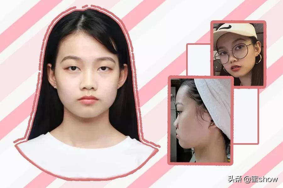 素人改造无眉毛烟熏妆,素人改造化妆遮颧骨