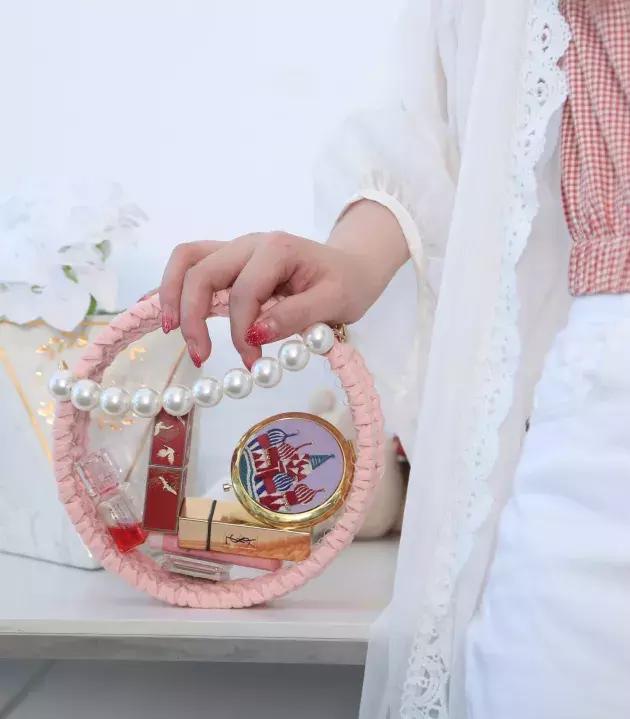 编织小香风材料包,手工diy小香风包编织教程