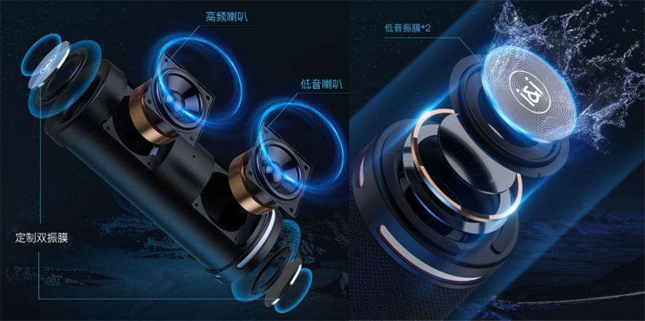 索爱e12蓝牙音响防水耐用高保真,索爱e12蓝牙音箱2023新款