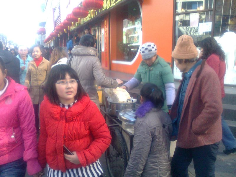 榆林城区街拍,陕西榆林街拍