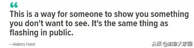 加拿大地铁上有变态强迫妹子看“*体下**”！你手机这个功能关了吗？