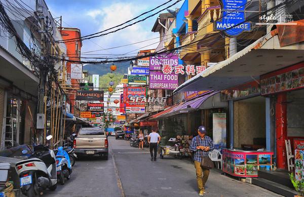 泰国普吉岛最热闹的地方,普吉镇最热闹的地方