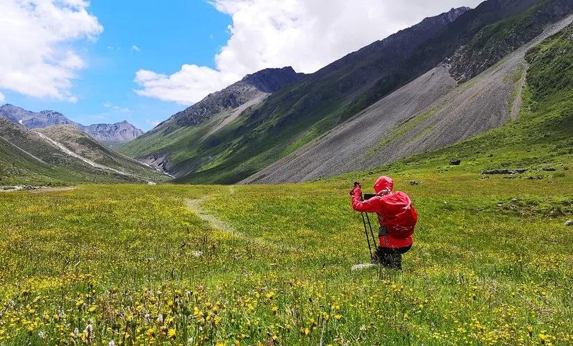 贡嘎山的徒步,贡嘎雪山大环线徒步游记
