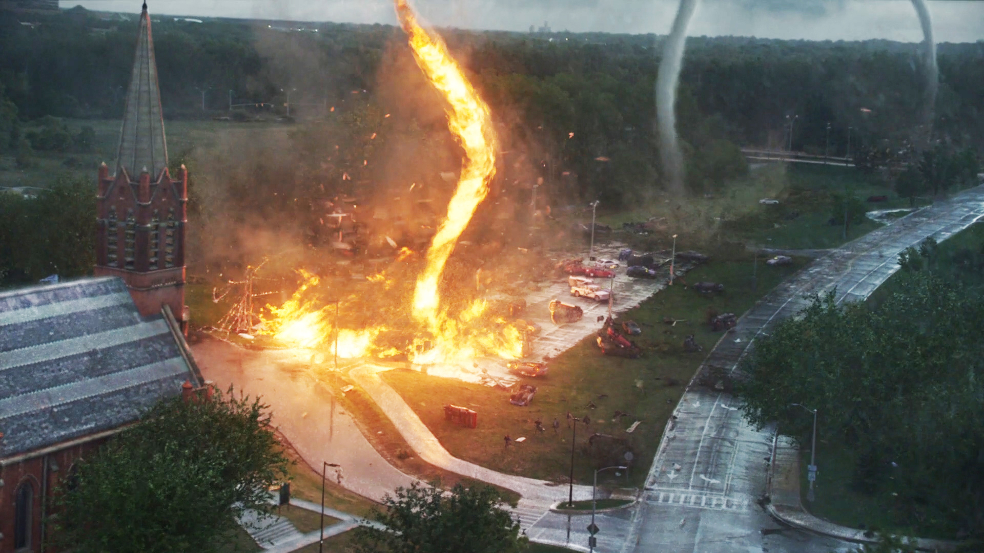 五分钟看完灾难大片,不惧风暴的2个超大龙卷风