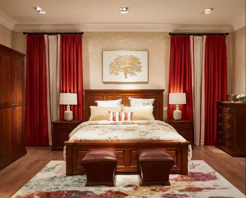 床头柜这样搭配卧室真的好美 (美洛铂格床头柜)