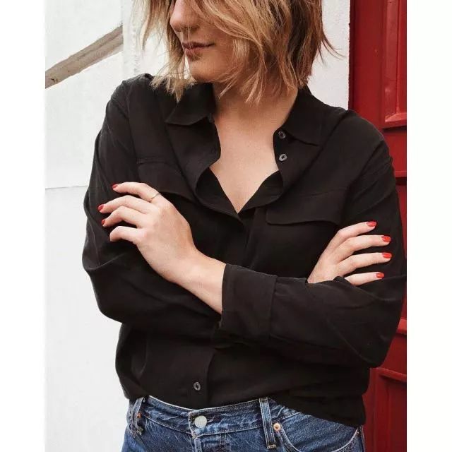 慵懒风穿搭美图来袭，收藏就按照这么穿，系列一