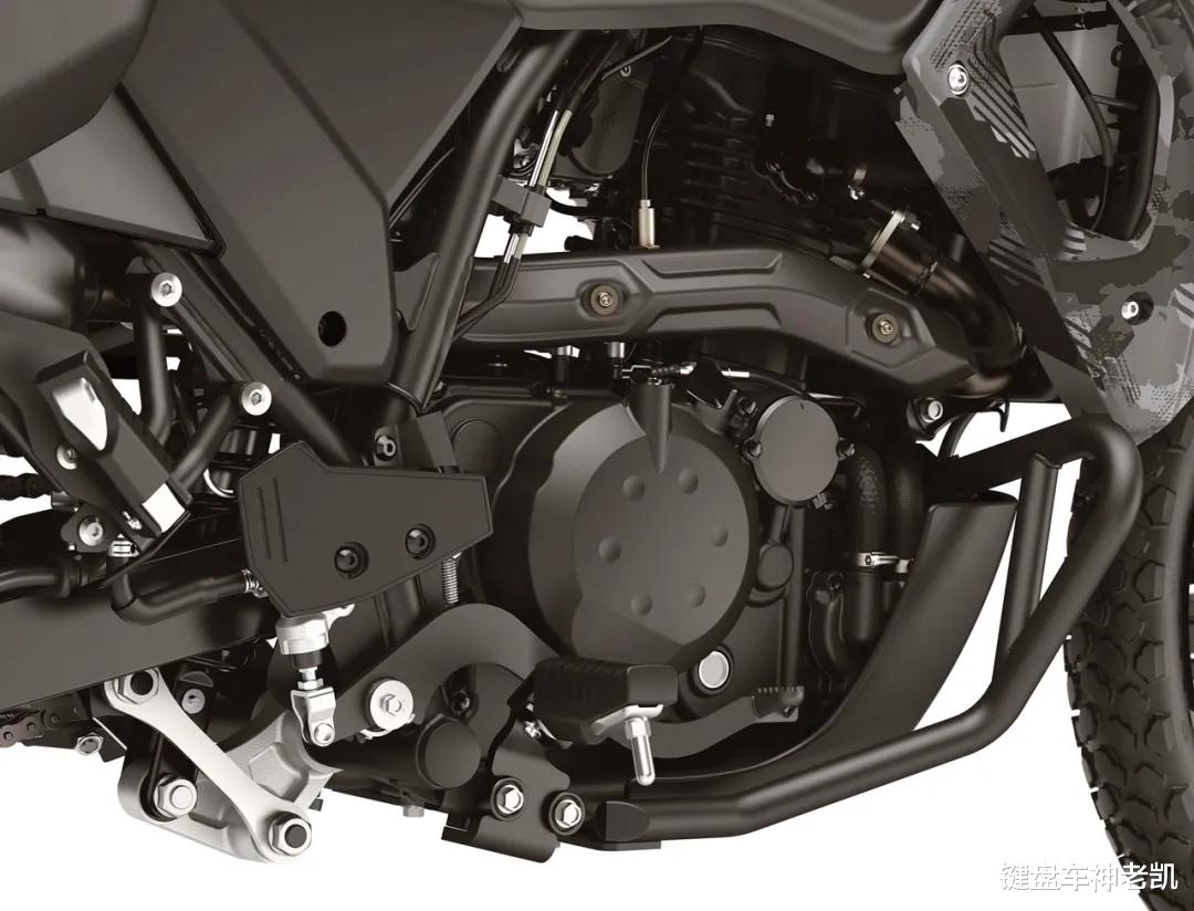 川崎发布2022款KLR650,“异兽不够硬”的欠缺得到弥补