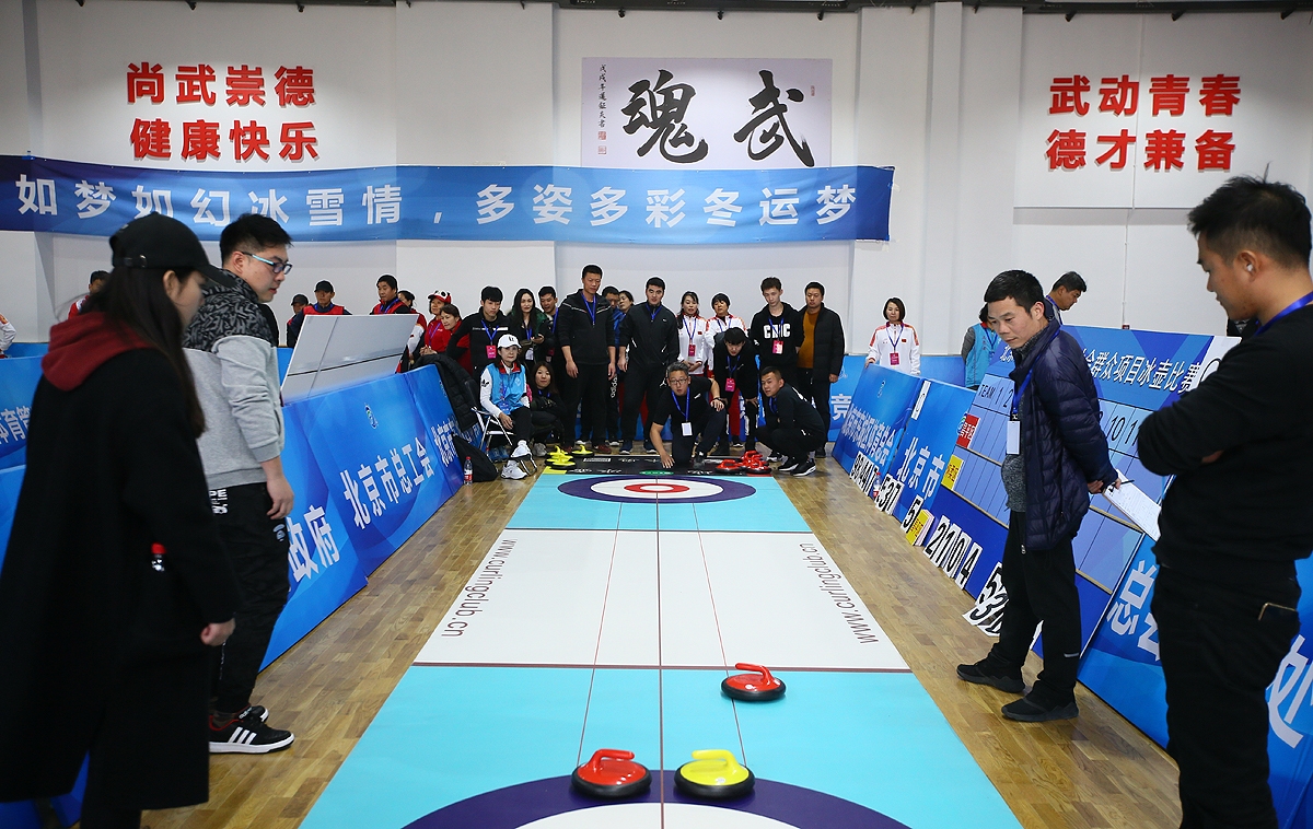 北京市第一届青少年冰壶冠军赛,北京市第一届运动会花样滑冰