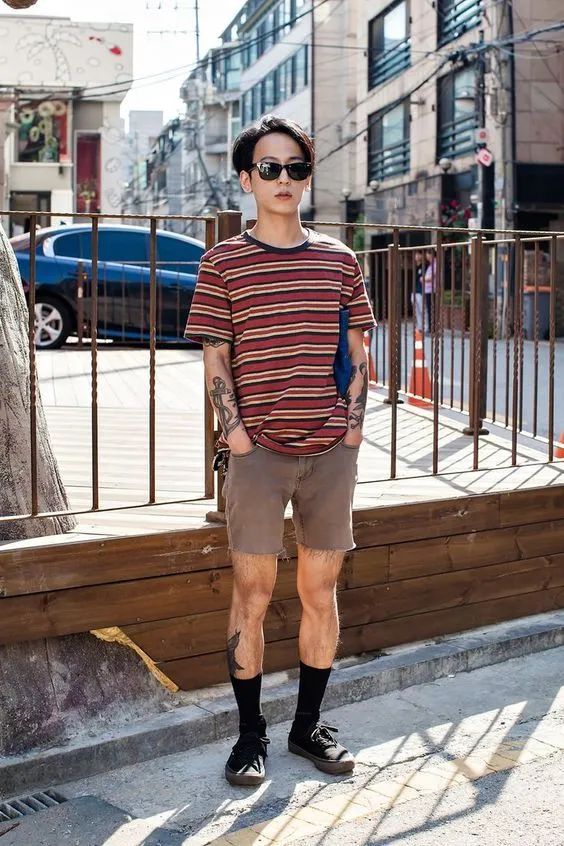 腿粗男生夏天短裤怎么选,腿粗腿短男生怎么选短裤