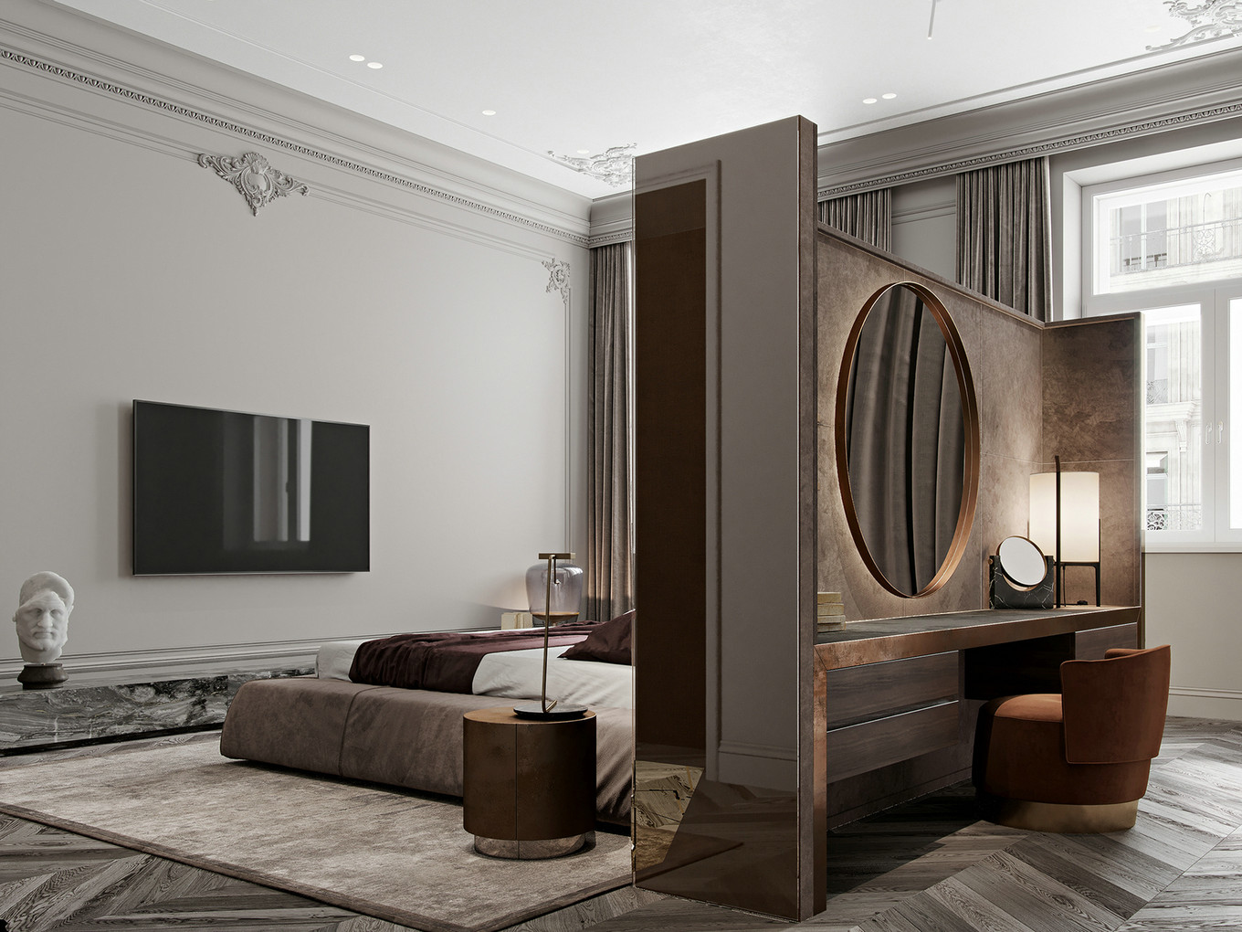 复古设计个性现代高级感,摩登韵味十足的复古设计