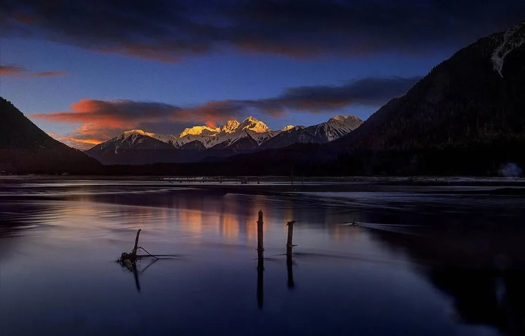 波密到鲁朗细雨蒙蒙,波密到林芝冰川