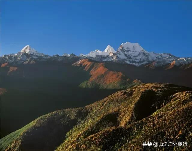 神山十大徒步路线图,川西小环线自驾攻略青绕神山