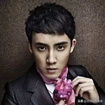 男生上圆下尖脸型适合的清爽发型,下宽上窄的脸型男士发型