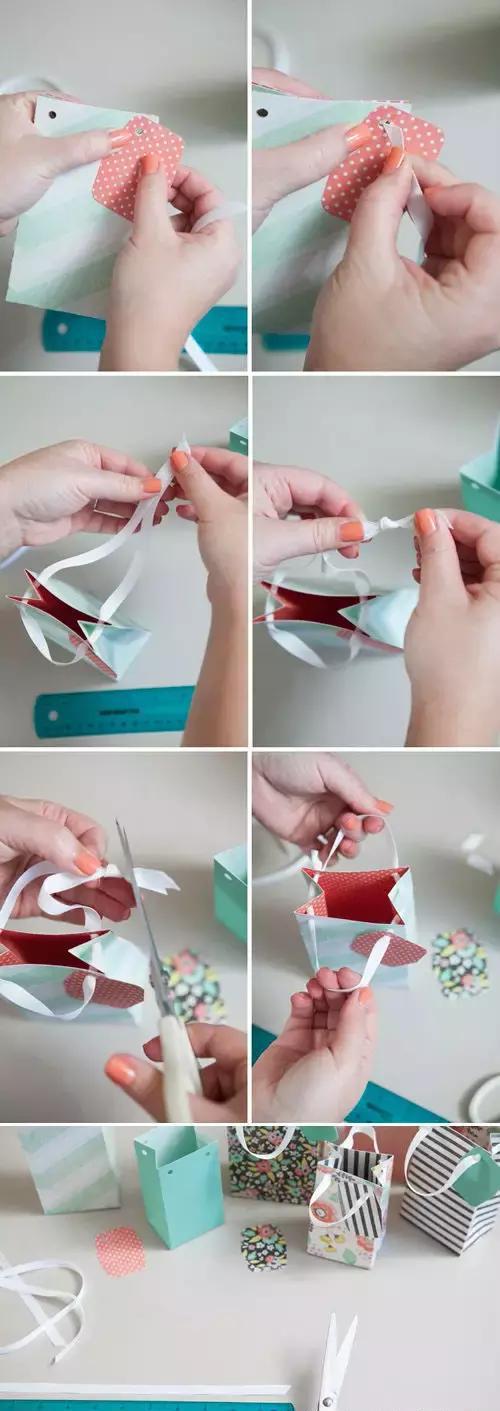 如何diy纸质礼盒再包装,简单实用礼品包装diy教程