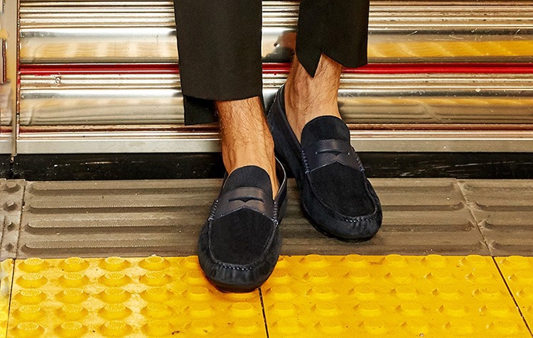 收起你的帆布鞋吧,英伦风乐福鞋痞帅穿搭