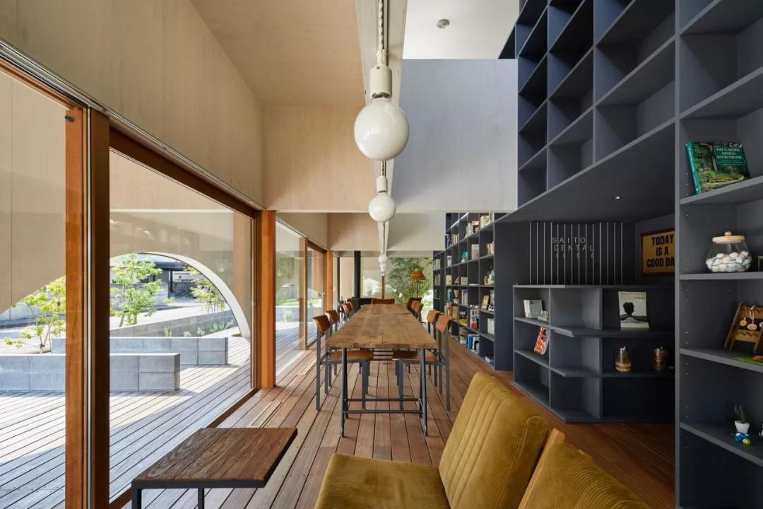 日本津波市牙科诊所，公园版的就诊环境