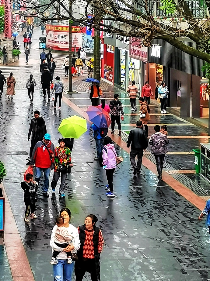 雨中漫步骑楼老街,桂林正阳街旅游攻略
