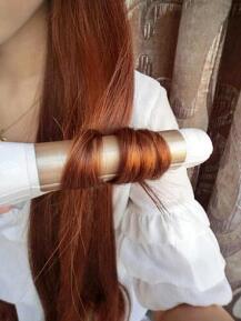 做头发卷法步骤图片,用电卷棒卷头发的步骤