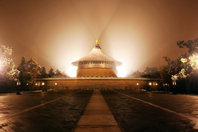 北京天坛民之乐,北京天坛景观