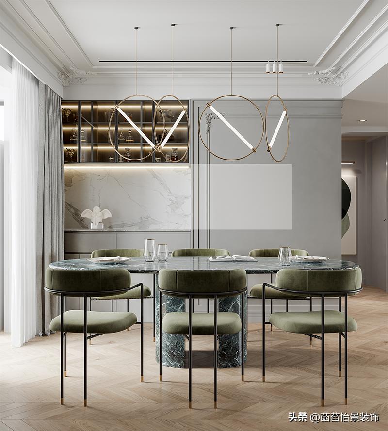 现代极简轻奢法式,不被定义的现代法式去繁杂存雅致