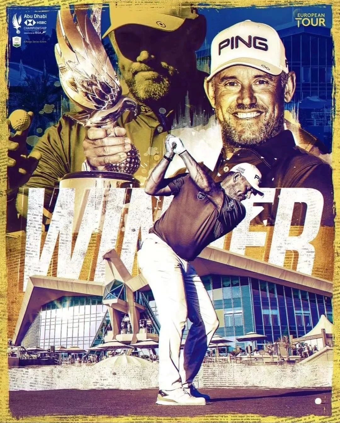 白老虎关天朗赢冠军;独臂长者一杆进洞:“福勒大叔”变装球童