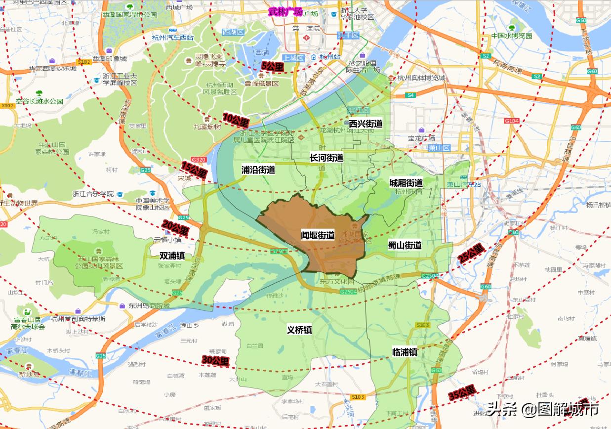 杭州萧山闻堰规划,杭州闻堰板块发展