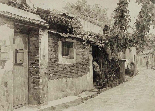 江西美术联考素描风格,江西二模素描高清大图