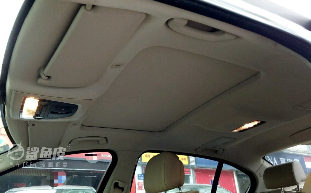 车顶凹陷掉漆全车顶喷漆,修复车顶凹陷需要拆车顶吗