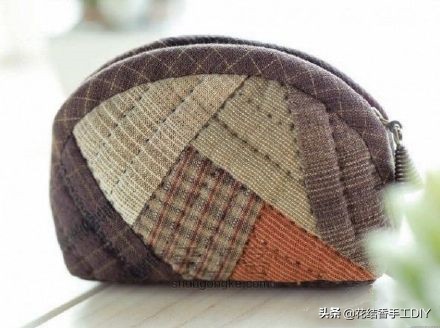 diy手工拼布缝布艺小物,韩国手工拼布小物