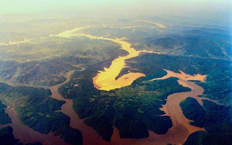 山川龙脉,山川河流龙脉走势