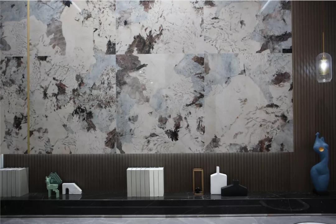 冠星王澜系列展厅效果,冠星王陶瓷佛山总部展厅